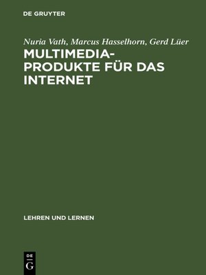 cover image of Multimedia-Produkte für das Internet